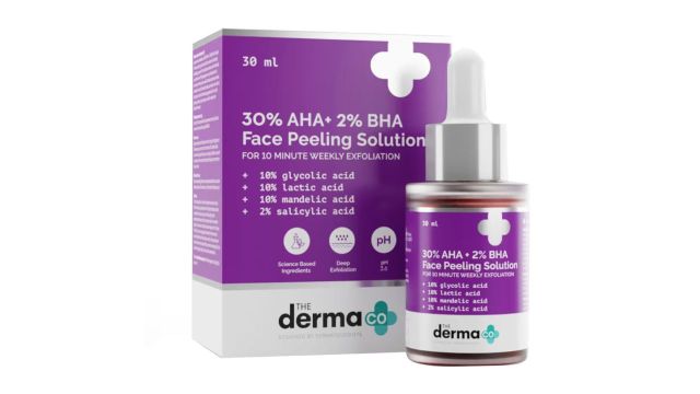 The Derma Co 30% AHA + 2% BHA Face Peeling Solution