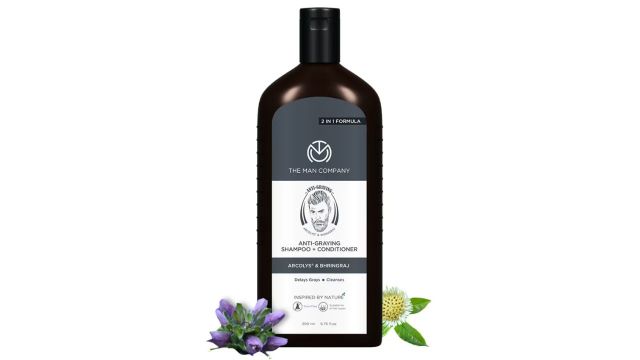 The Man Company Anti‑Graying Shampoo + Conditioner