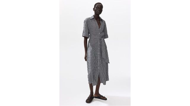 Tie-belt Dress