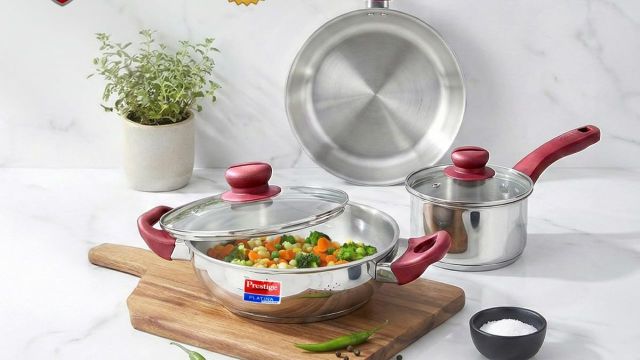 Top Triply Stainless-steel Cookware Sets to explore