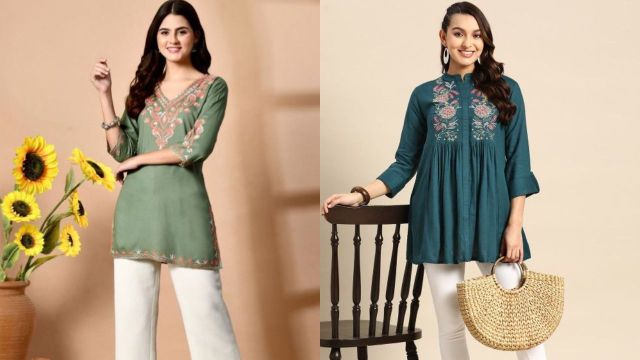 Top embroidered kurtis to check out