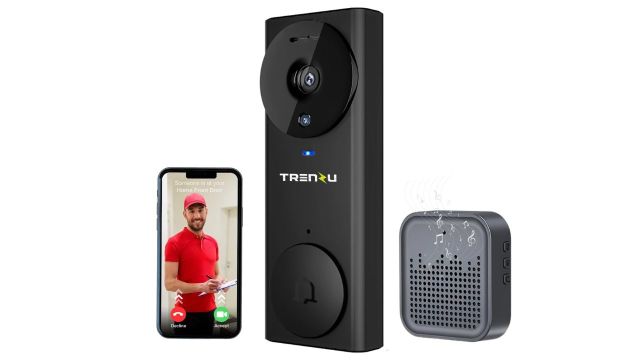 Trenzu Smart Wi-Fi Video Doorbell Camera