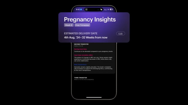 Ultrahuman pregnancy insights