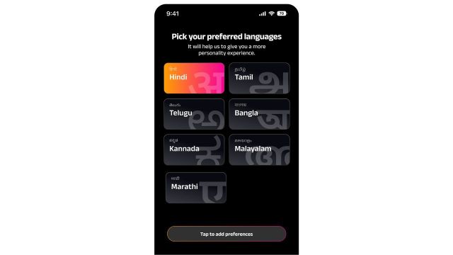Watch in multiple languages on Bullet