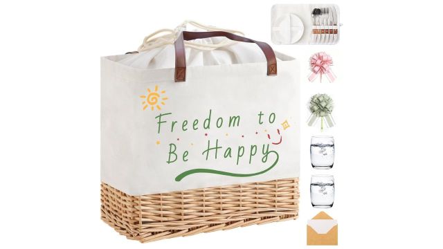 Wicker Picnic Basket for 2 Persons