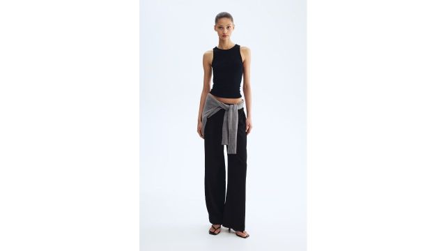 Wide Pull-on Trousers