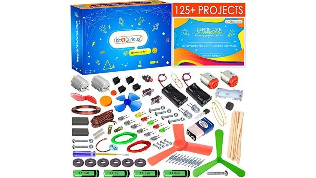 kit4curious 125 Projects Electronics Starter Kit