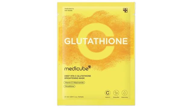 medicube Deep Vita C Glutathione Brightening Mask