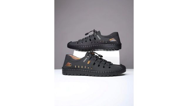 sersi Men Perforations Driving Shoes