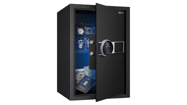 Amazon Basics 55 Litres Fingerprint Safe