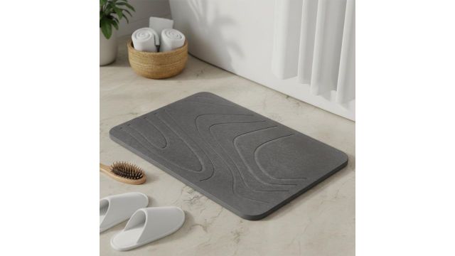 Amazon Basics Diatomite Stone Bath Mat