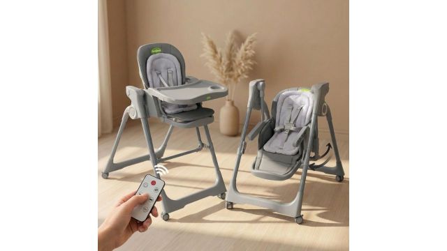 Baybee 3-in-1 Electric Convertible High Chair