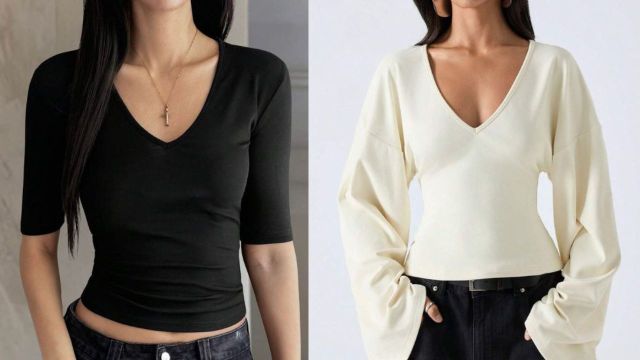 Best V-neck tops to consider