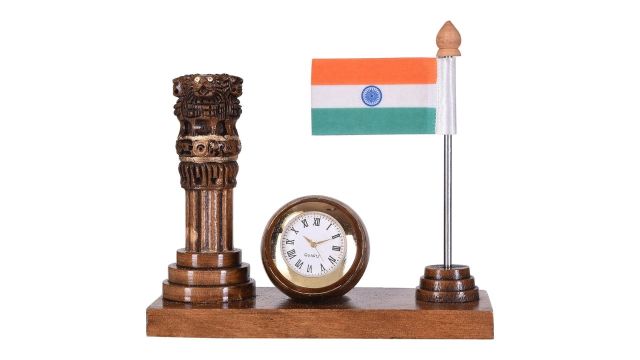 Craft Trade Wooden Table Clock