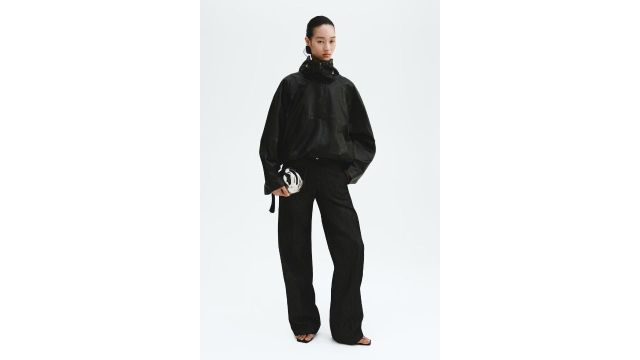 Denim Drawstring Trousers