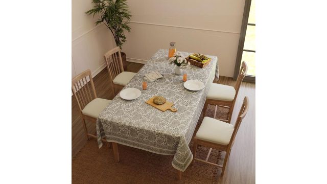 Encasa XO Jaipuri Block Print Dining Table Cloth