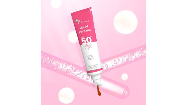 Fixderma 4% Kojic Acid Tinted Lip Balm with 2% Ceramide, 3% Shea Butter, 3% Niacinamide