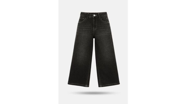 GINI & JONY Black Wide-Leg Jeans