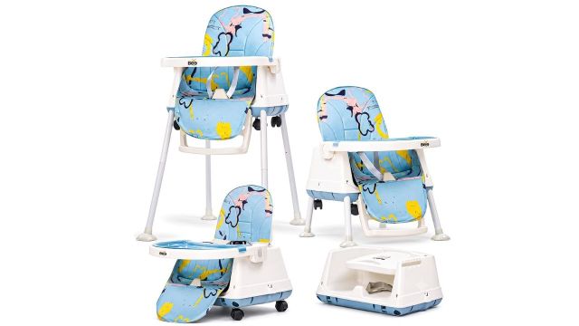 Golden Bee Deluxe 4-in-1 Convertible High Chair