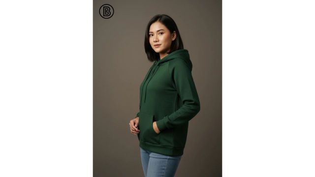 Jaket Hoodie Polos Berwarna Premium Fashion Kekinian