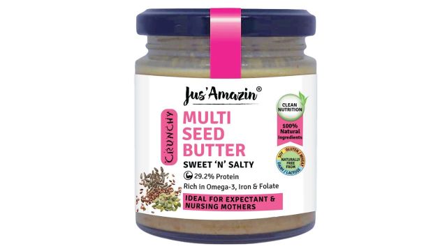 Jus' Amazin Crunchy Seed Butter