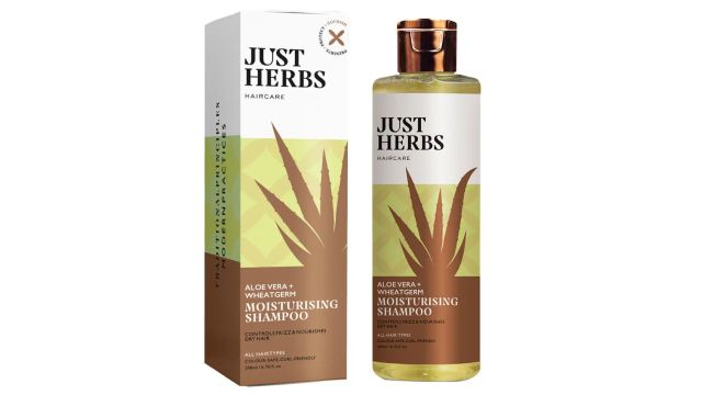 Just Herbs Aloe Vera Anti Frizz & Hairfall Control Shampoo