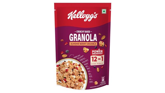 Kellogg’s Crunchy Almond Berry Crumble Granola