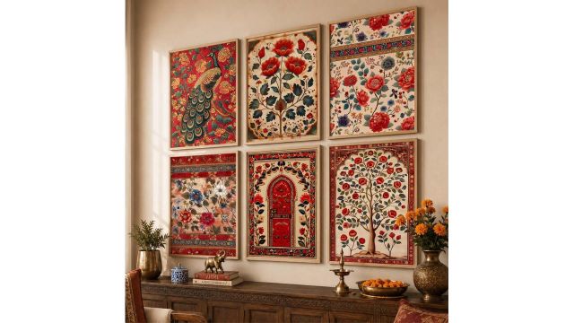 Kotart Traditional Indian Art Pichwai Wall Décor Paintings