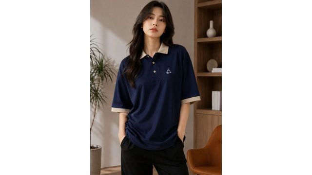 Mast & Harbour Women Brand Logo Polo Collar T-shirt