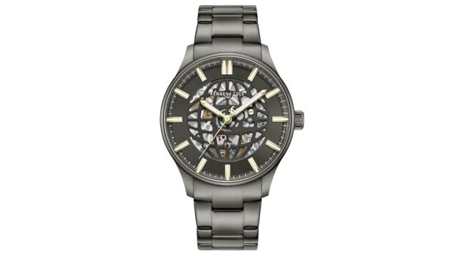 Kenneth Cole Men Automatic Motion Bracelet Style Straps Watch KCWGY0089004MNW