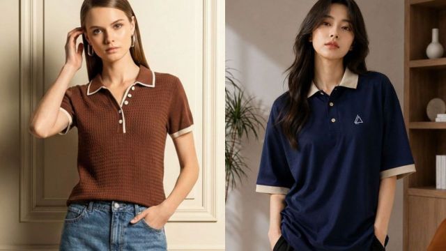 Not every casual outfit has to rely on a basic crew-neck tee