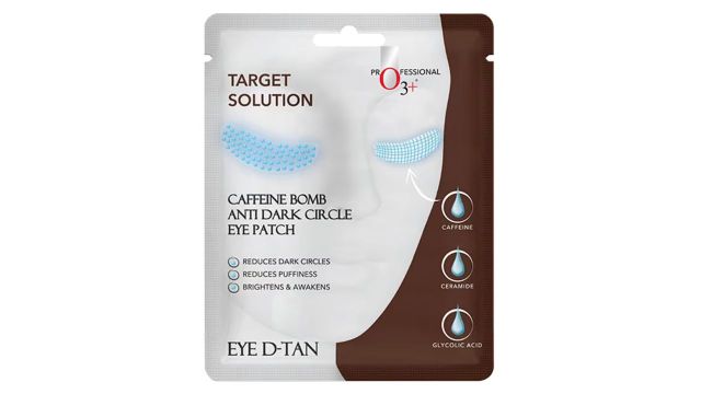 O3+ Caffeine Bomb Eye D-Tan Patch Sheet Mask