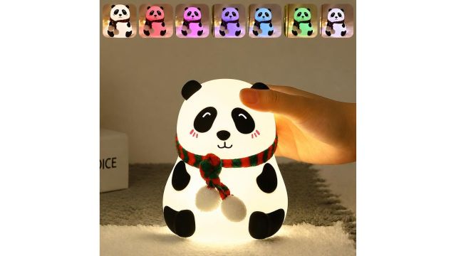 One94Store Rechargeable Panda Night Light