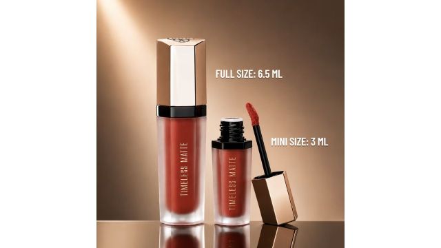 PAC Timeless Matte Mini 12H Longlasting Rich Pigment One Swipe Payoff Smudgeproof - Bombshell