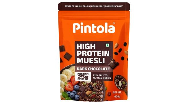 Pintola High Protein Dark Chocolate and Cranberry Muesli