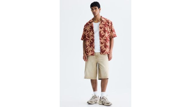 Relaxed Fit Cotton Resort Shirt