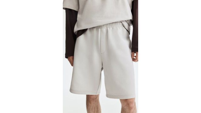 Relaxed Fit Interlock Shorts
