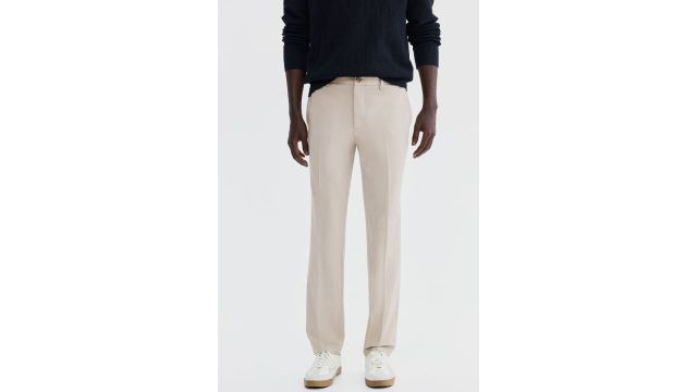 Slim Fit Tailored Trousers