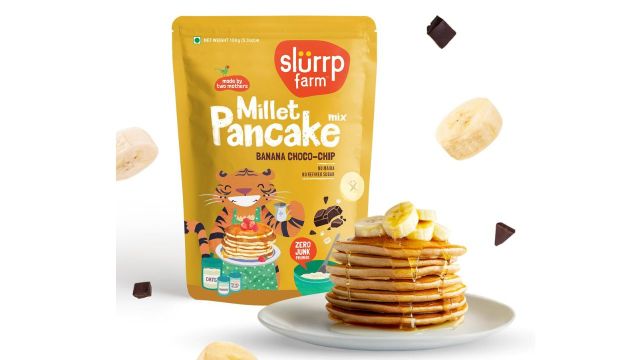 Slurrp Farm Banana Choco-Chip Millet Pancake Mix