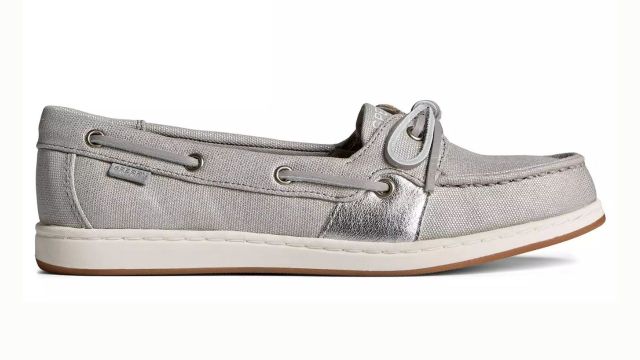 Sperry Women's Coastfish Metallic Canvas