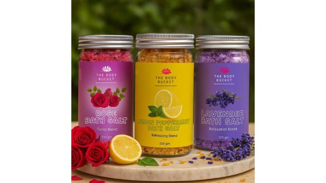 The Body Bucket Bath Salts Pack of 3