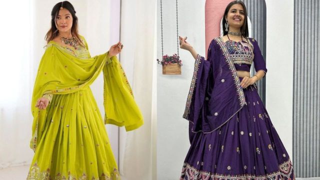 Top semi-stitched lehengas to consider