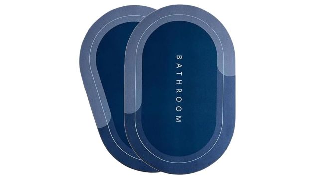 VERVENIX Pack of 2 Bathroom Mats