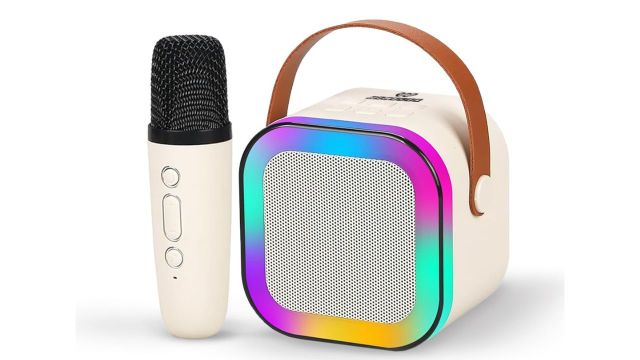 Wembley Rechargeable Karaoke Mic with Speaker