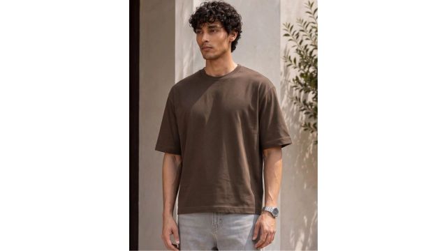 XYXX Men Drop-Shoulder Sleeves T-shirt
