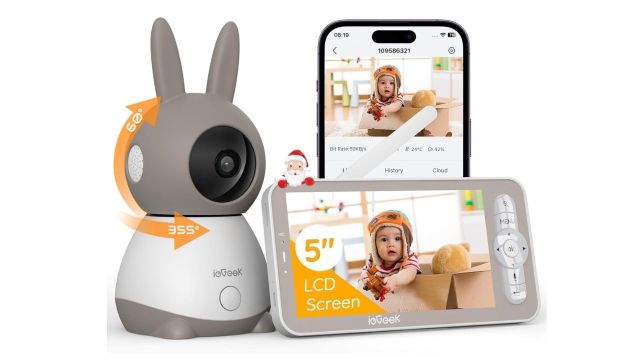 ieGeek 5-Inch Baby Monitor