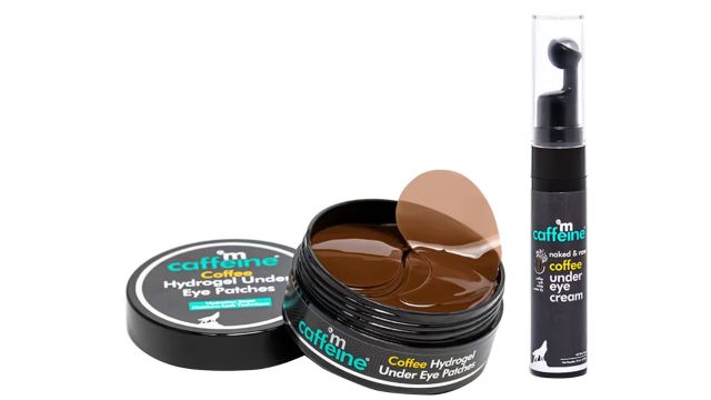 mCaffeine Coffee Hydrogel Under Eye Patches And Coffee Under Eye Cream