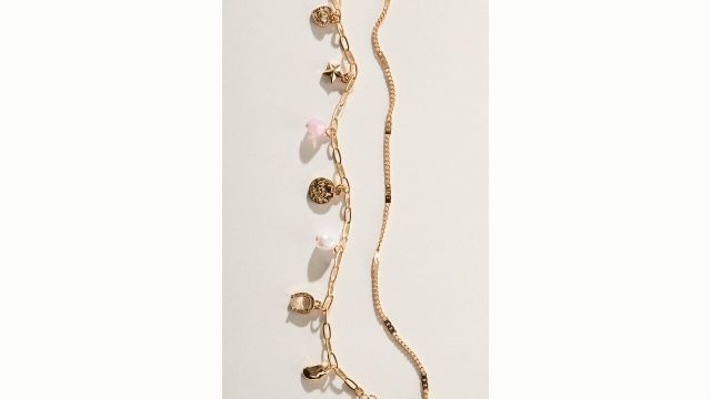 2-Pack Metal Bracelets