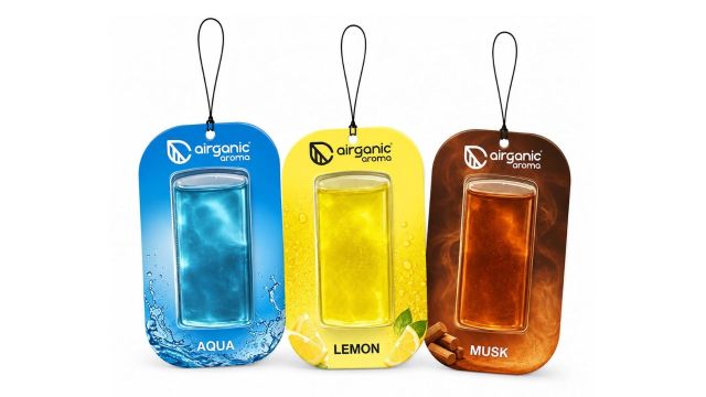 AIRGANIC Aroma Gel Hanging Car Air Freshener