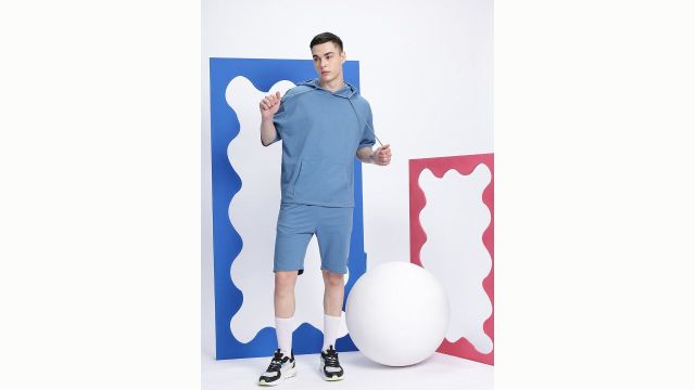 Aeropostale Hooded Sweatshirt & Shorts